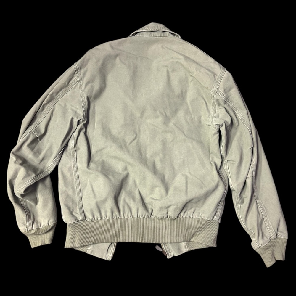 Carhartt Olive Bomber Jacket - Picture 3 of 4